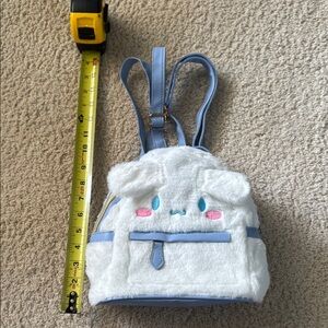 New Sanrio Blue and White Cinnamaroll Plush Bag